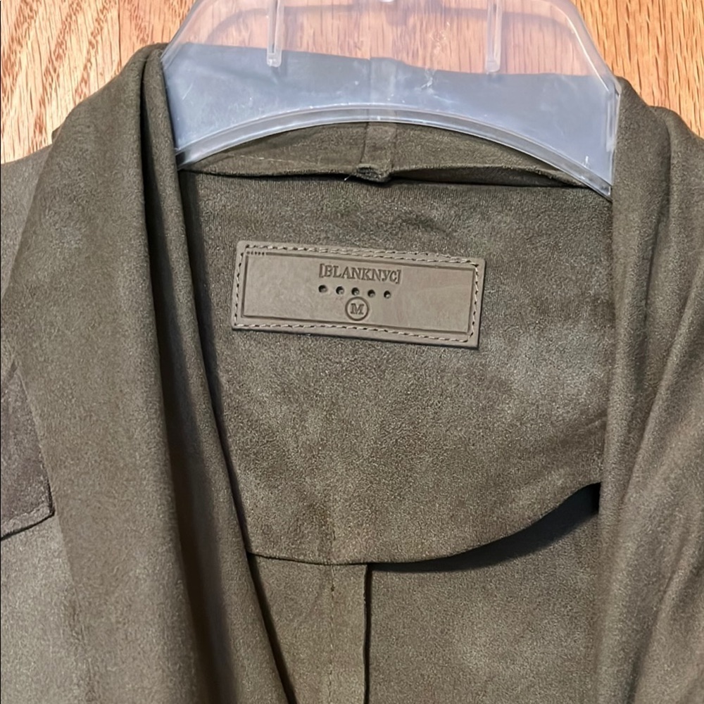 Blank NYC Green Open Front Cardigan - Picture 5 of 11